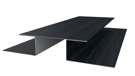 Планка стыковочная сложная 75x2000 мм, Морион 3D