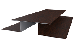Планка стыковочная сложная Блок-хаус 110x2000 мм, Antique wood