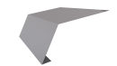 Планка карнизная 100x65x2000 мм, цинк