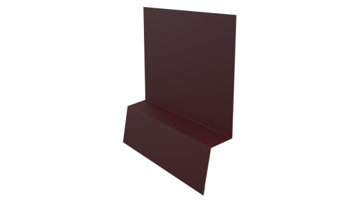 Планка стартовая фальц 135x30x55 мм, 3005 винно-красный матовый