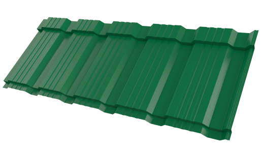 Профиль Пегас 1195/1130x0,45 мм, 6029 мятно-зеленый глянцевый
