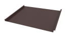 Фальцевая кровля 562/550x0,45 мм, 8017 шоколадно-коричневый матовый