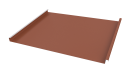 Фальцевая кровля 562/550x0,45 мм, 8004 медно-коричневый матовый