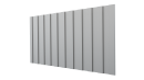 Профнастил С8 1200/1150x0,45 мм, цинк