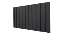 Профнастил С8 1200/1150x0,45 мм, 9005 черный янтарь матовый