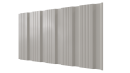 Профнастил К20 1195/1130x0,4 мм эконом, 9002 светло-серый глянцевый