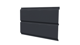 Л-брус 264/240x0,5 мм, 7024 графитовый серый PUR Pruf