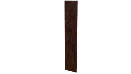 Крепежная планка 10x40x10 мм, Золотистый дуб 3D