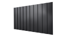 Профнастил С8 1200/1150x0,65 мм, 9005 черный янтарь глянцевый