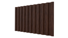Профнастил С21 1051/1000x0,45 мм, Античный дуб 3D