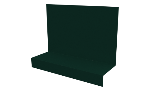Примыкание боковое фальц 25x65x130 мм, 6005 зеленый мох глянцевый