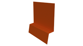 Планка стартовая фальц 135x30x55 мм, 2004 оранжевый глянцевый