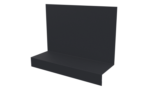 Примыкание боковое фальц 25x65x130 мм, 7024 графитовый серый PUR Pruf