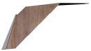 Ламель Юкка 110x0,45 мм, Орех 3D