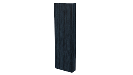 Декоративная накладка 20x60x20 мм, Морион 3D