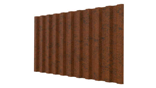 Профнастил С21 1051/1000x0,45 мм, Картэн