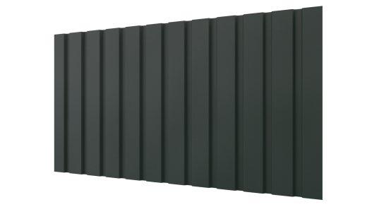 Профнастил С10 1155/1100x0,5 мм, 6009 пихтовый зелёный матовый