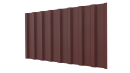 Профнастил С20B 1150/1100x0,45 мм, 3009 оксид красный матовый
