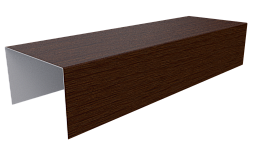 Крышка 40x65x40 мм, Золотистый дуб 3D