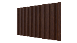 Профнастил С21 1051/1000x0,45 мм, Золотистый дуб 3D