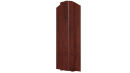 Штакетник Евротрапеция 117x0,45 мм, Antique wood