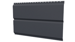 Л-брус 264/240x0,5 мм, 7024 графитовый серый стальной бархат