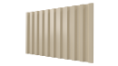 Профнастил С21 1051/1000x0,5 мм, 1015 св. слоновая кость глянцевый