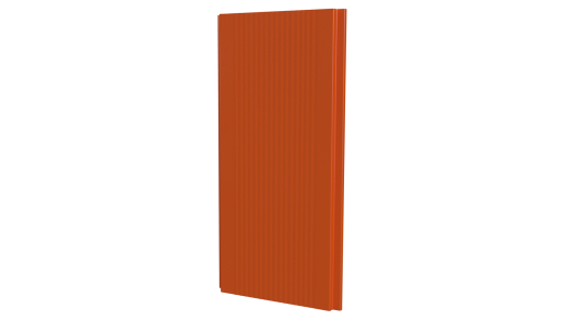 Лайн Про Гофр 200/176x0,4 мм, 2004 оранжевый глянцевый