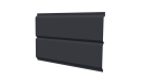 Л-брус 264/240x0,5 мм, 7024 графитовый серый стальной бархат