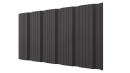 Профнастил К20 1195/1130x0,45 мм, 8019 серо-коричневый матовый
