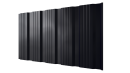 Профнастил К20 1195/1130x0,4 мм эконом, 9005 черный янтарь глянцевый