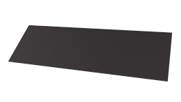 Планка завершающая 65x2000 мм, 8019 серо-коричневый матовый