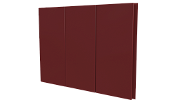 Лайн Про Плоскость 200/176x0,5 мм, 3011 коричнево-красный глянцевый