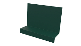 Примыкание боковое фальц 25x65x130 мм, 6005 зеленый мох матовый
