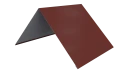 Конёк простой 190x190x2000 мм, 3009 оксид красный глянцевый