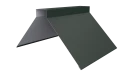 Конёк фигурный 150x150x2000 мм, 6009 пихтовый зеленый матовый