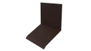 Планка примыкания верхняя к стене фальц 150x130x20 мм, Antique wood