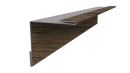 Планка угла внутреннего 50x50x2000 мм, Дуб Сантана 3D