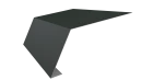 Планка карнизная 100x65x2000 мм, 6009 пихтовый зеленый матовый