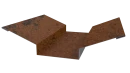 Планка ендовы верхняя 76x76x2000 мм, Картэн
