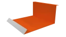 Планка примыкания нижняя 100x200x2000 мм, 2004 оранжевый глянцевый