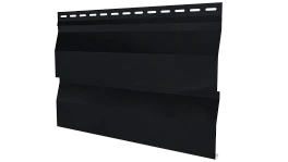 Корабельная доска 267/236x0,45 мм, 9005 черный янтарь глянцевый