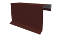 Планка торцевая фальц 65x97 мм, 3009 оксид красный глянцевый