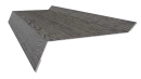 Планка примыкания в штробу 20x60x10 мм, Дуб Винтаж 3D