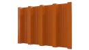 Профнастил Н60 902/845x0,45 мм, 2011 насыщенный оранжевый глянцевый