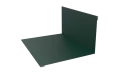 Планка примыкания верхняя 100x150x2000 мм, 6005 зеленый мох матовый